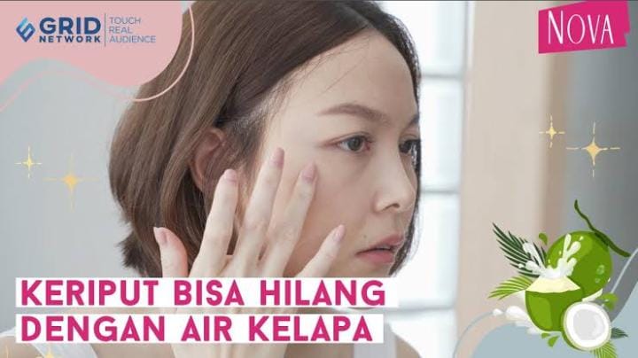 3 Cara Menghilangkan Kerutan Di Wajah Dengan Air Kelapa Rahasia Awet