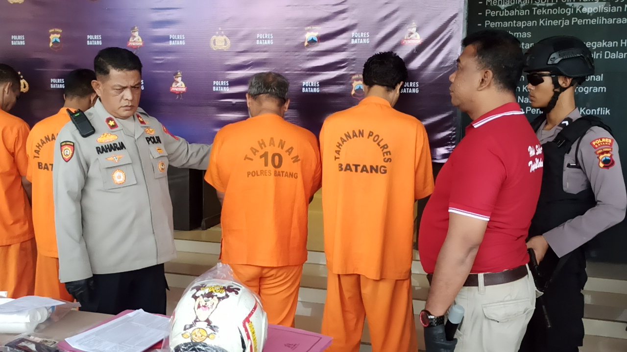 Kurir Dan Pengedar Sabu Dibekuk Satresnarkoba Polres Batang Segini