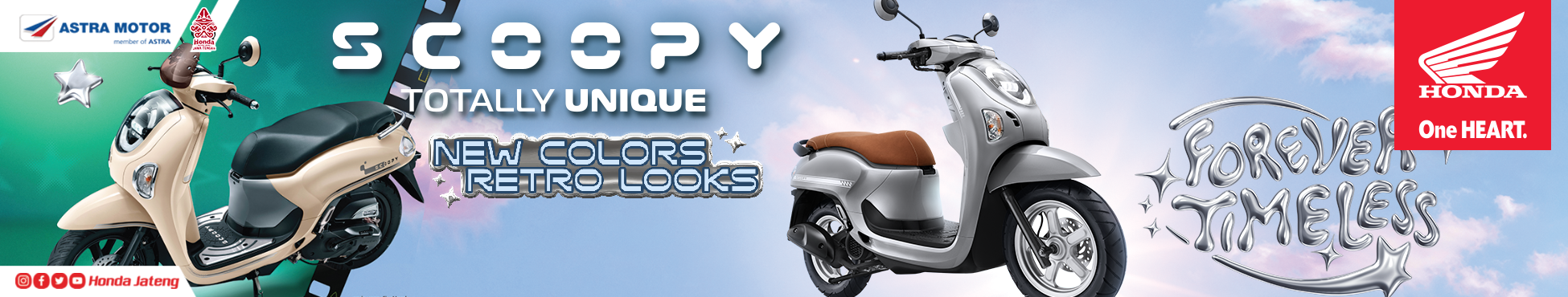 iklan banner Honda atas