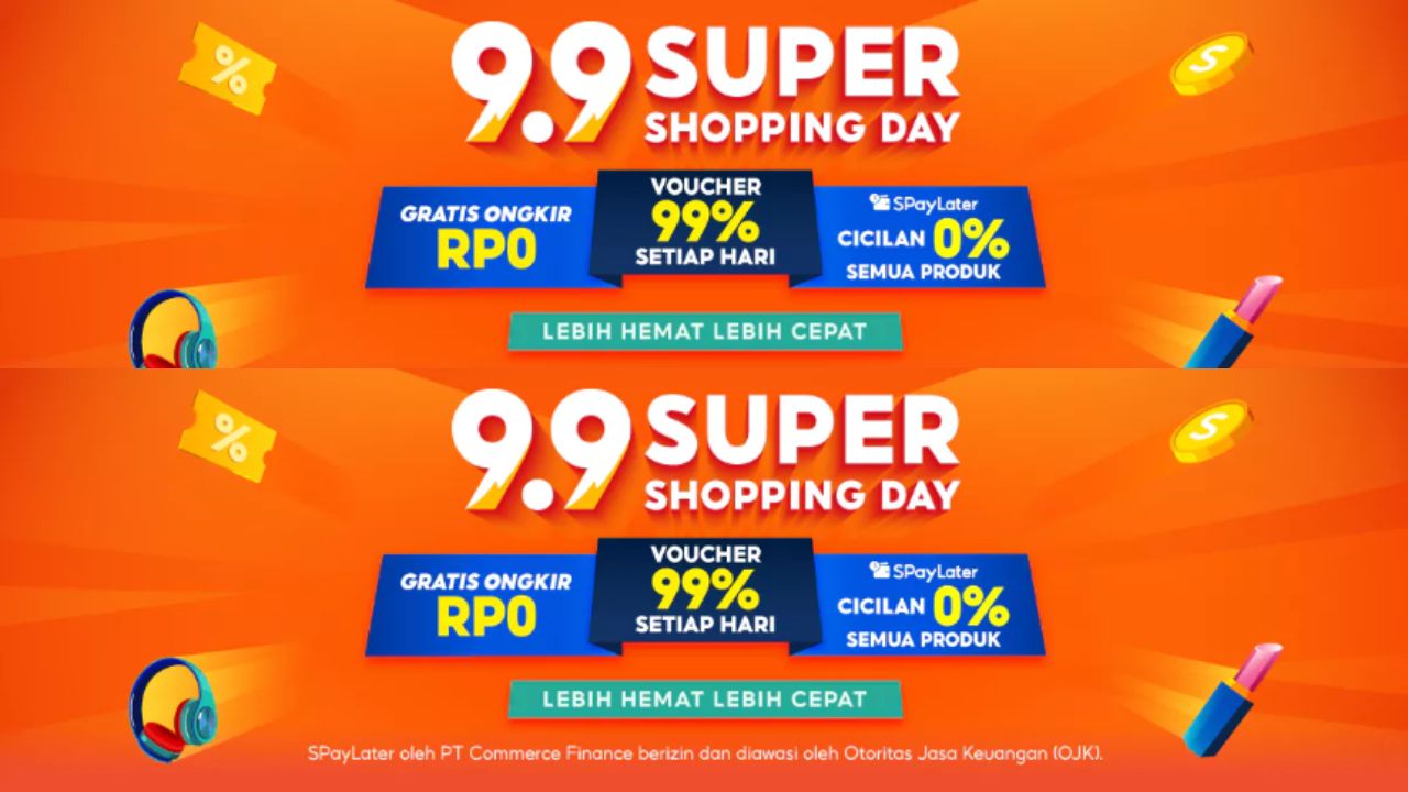 Bocoran Kode Shopee 9.9 Besok! Siap Jadi Beban Kurir Lagi