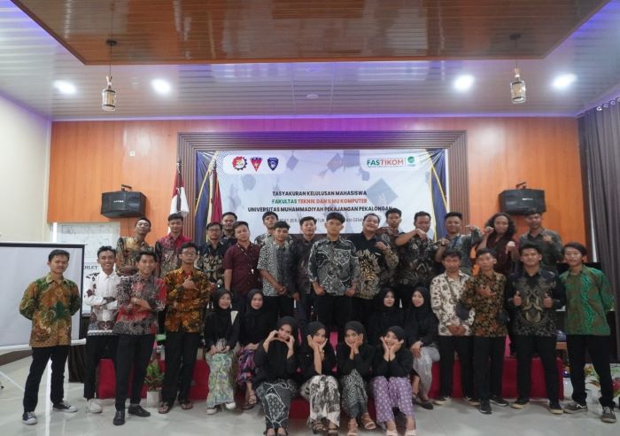 Tasyakuran Kelulusan Mahasiswa Fakultas Teknik UMPP