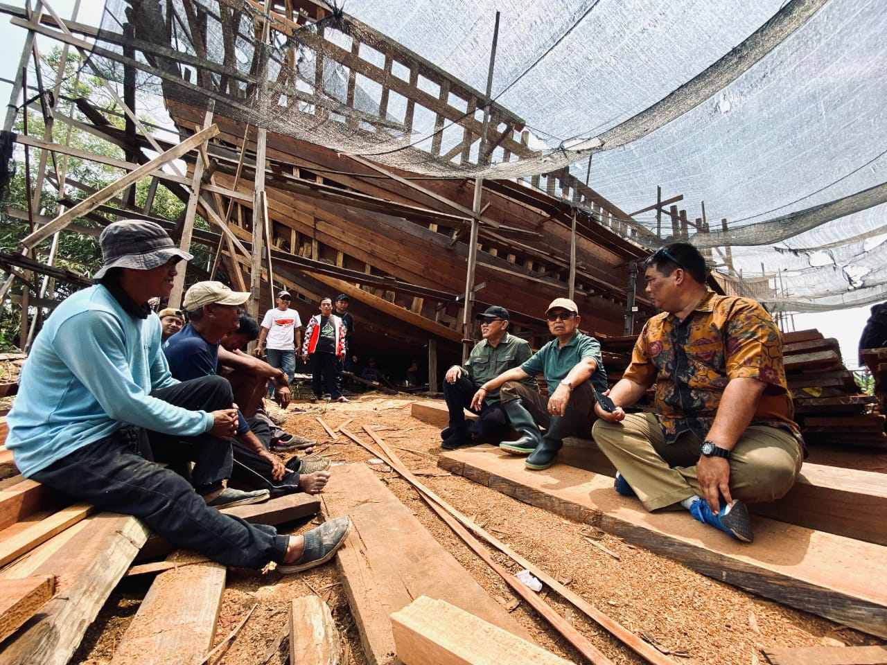 Fauzi Fallas Serap Aspirasi Nelayan dan Pekerja Perikanan di Batang, Pedagang Ikan Sampaikan Harapan