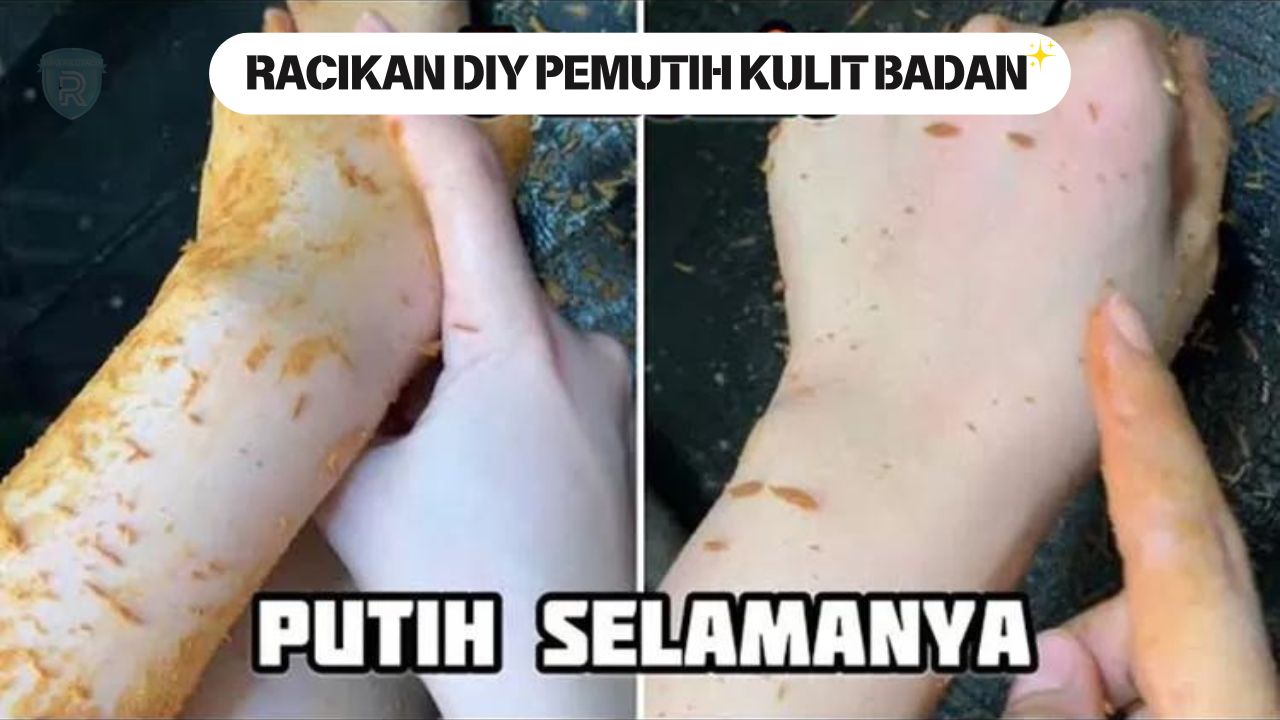 Racikan DIY Pemutih Kulit Badan dengan Bahan Dapur, Kulit Hitam Jadi Putih Merata Hanya dalam 1 Malam