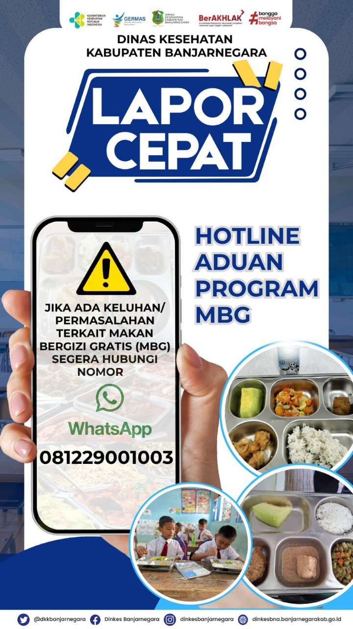 Pemprov Jateng Buka Hotline Aduan Keracunan Menu MBG, Bisa Juga Lapor Jika Menu Tak Standar 