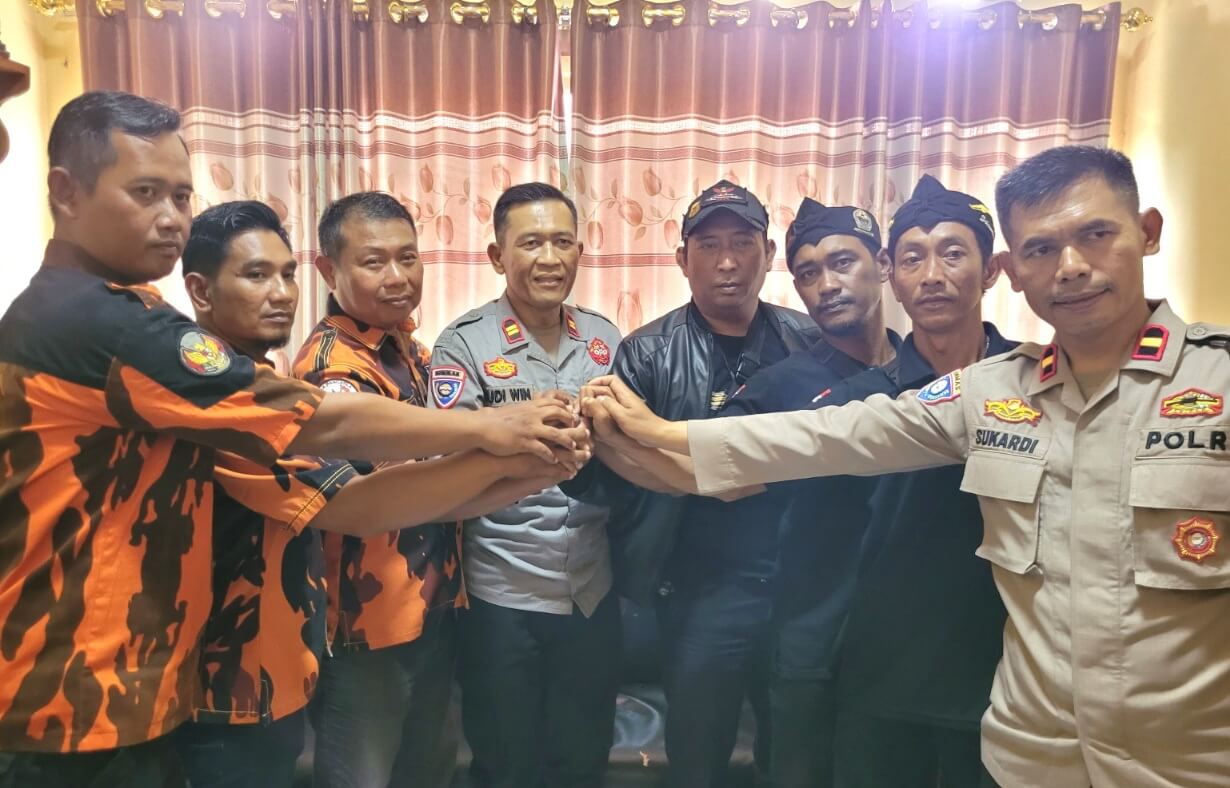 Ormas Pemuda Pancasila dan GRIB Jaya Kota Pekalongan Sepakat Jaga Situasi Kondusif