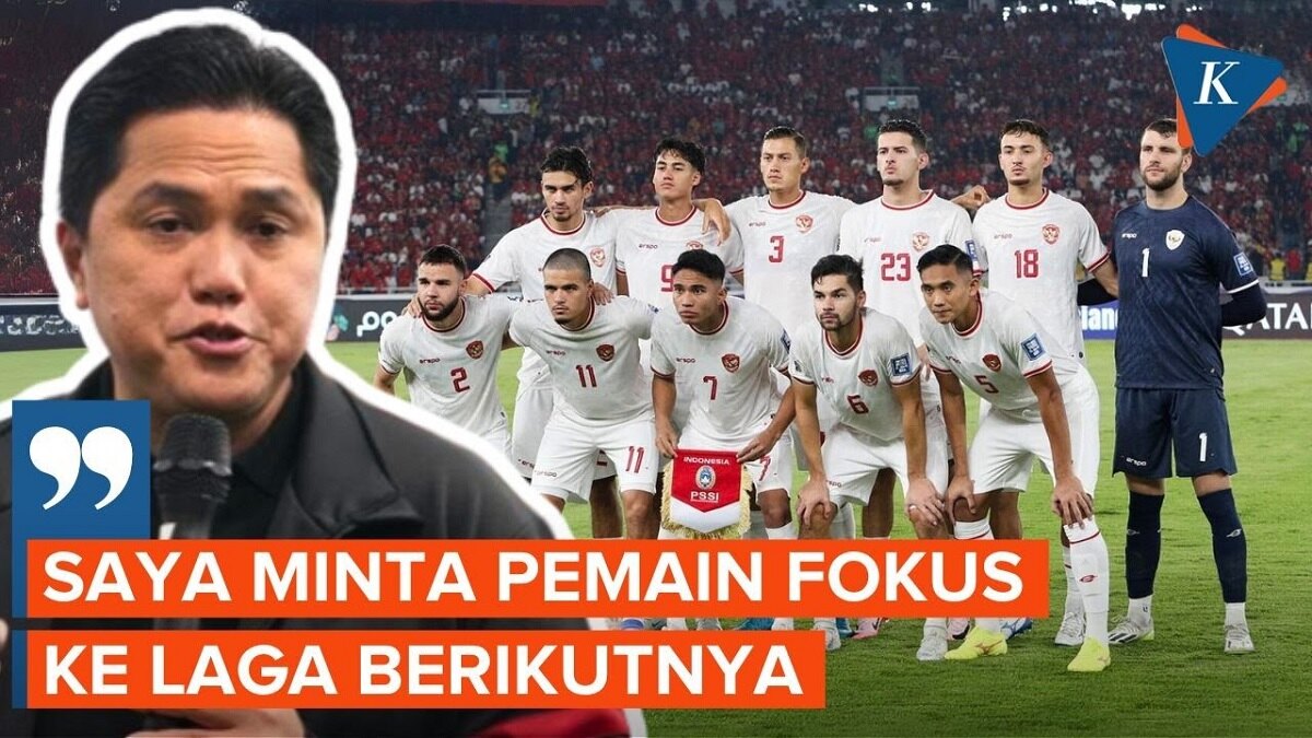 Erick Thohir Minta Timnas Indonesia 