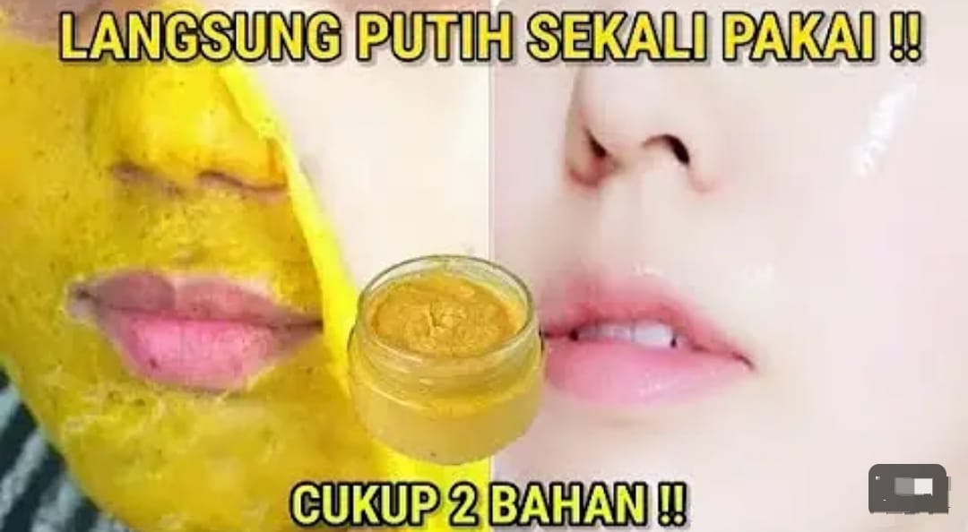 2 Cara Membuat Masker Bahan Dapur untuk Memutihkan Wajah dan Menghilangkan Flek Hitam dalam 1 Malam