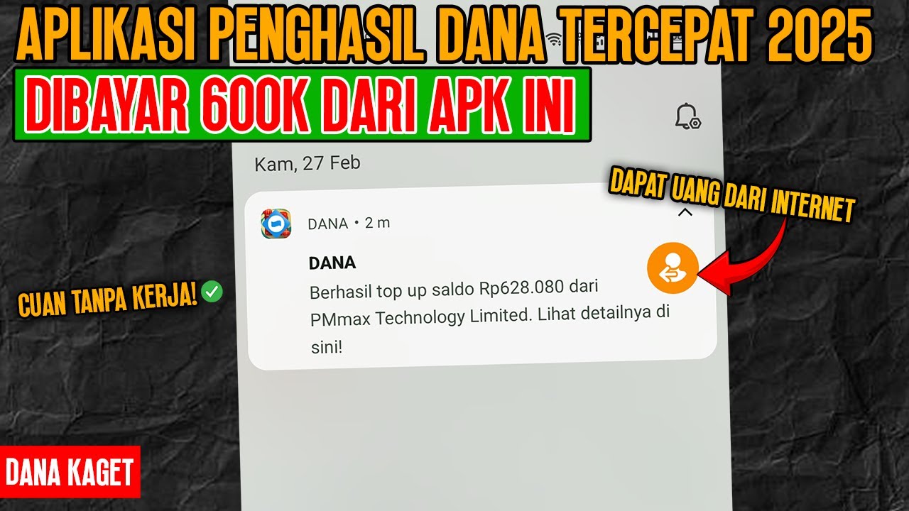 Bisa Sambil Rebahan untuk Dapatkan Saldo DANA Gratis dengan Aplikasi Penghasil Uang Ini