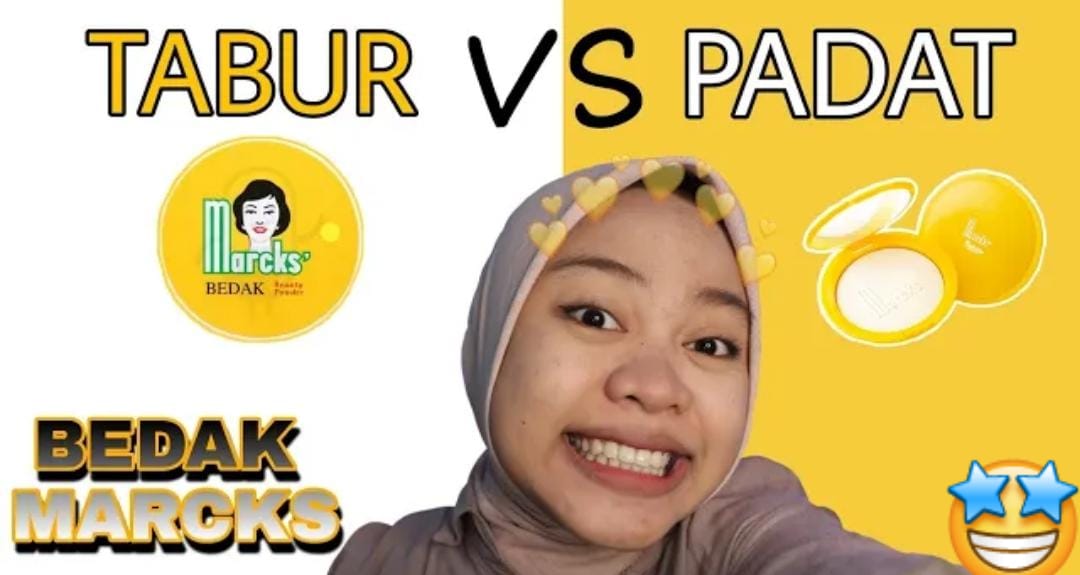 Bedak Marcks Padat Vs Bedak Marcks Tabur, Mana yang Paling Matte dan Tahan Lama?