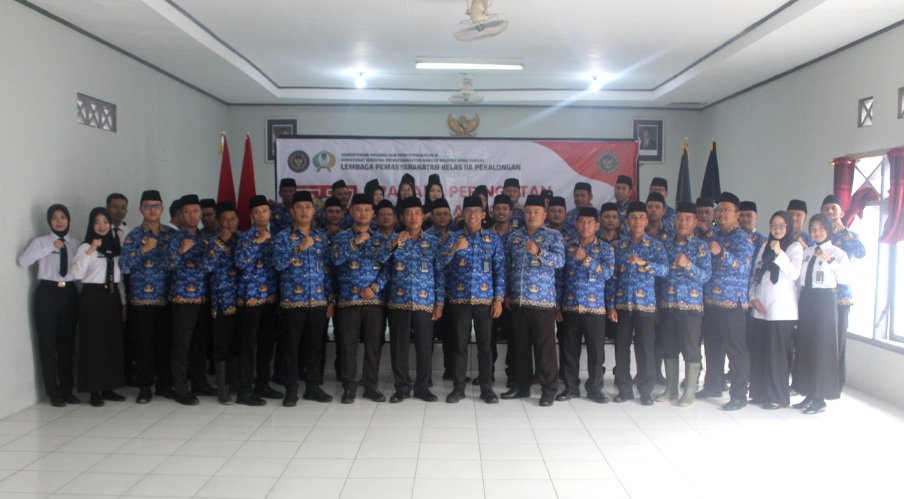 Lapas Pekalongan Peringati Hari Bela Negara 2025, Upacara Tetap Khidmat Meski Digelar di Dalam Ruangan