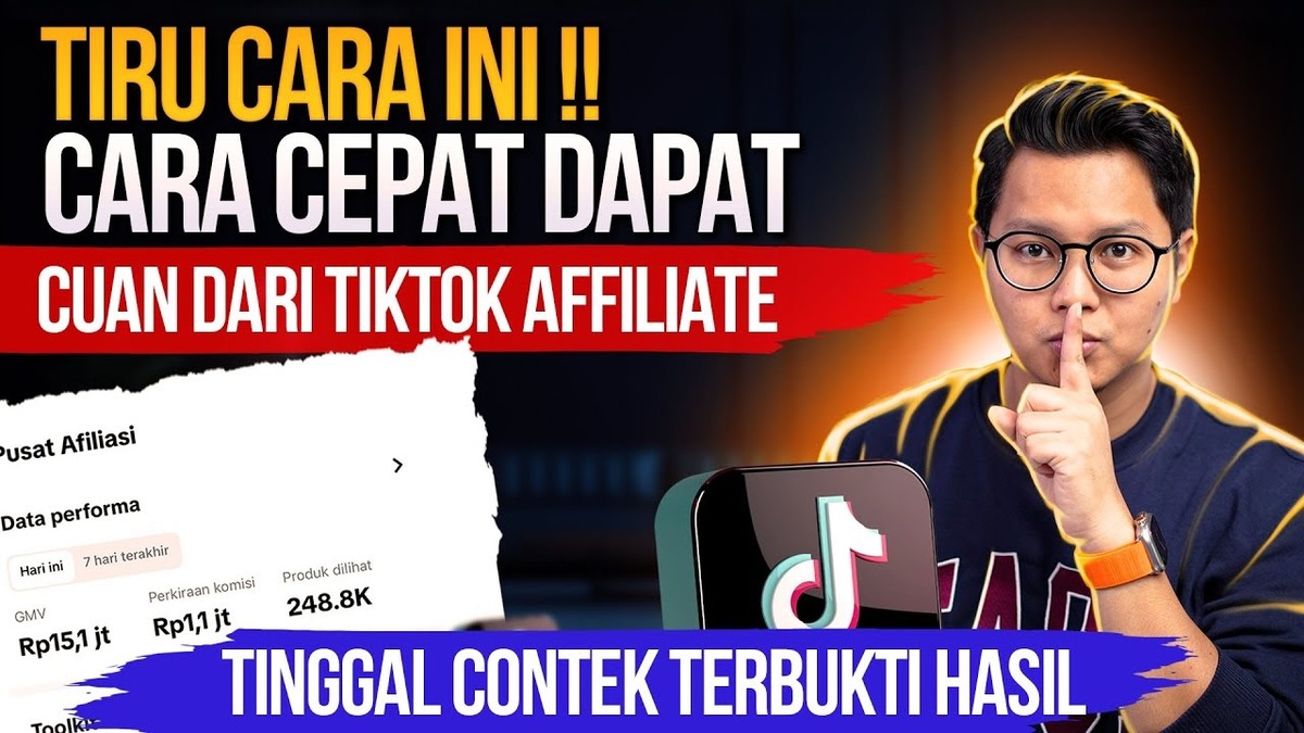 TIRU CARA INI! Cara Cepat Menghasilkan Uang dari TikTok Affiliate untuk Pemula