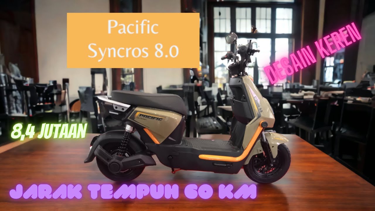 Sepeda Listrik Pacific Syncros 8.0: Performa Tangguh, Fitur Canggih, dan Harga Bersahabat!