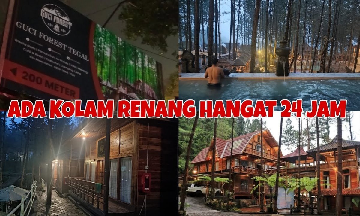 Inilah 7 Daya Tarik dari Guci Forest, Wisata Pemandian Air Panas yang Mengusung Pemandangan Alam yang Indah