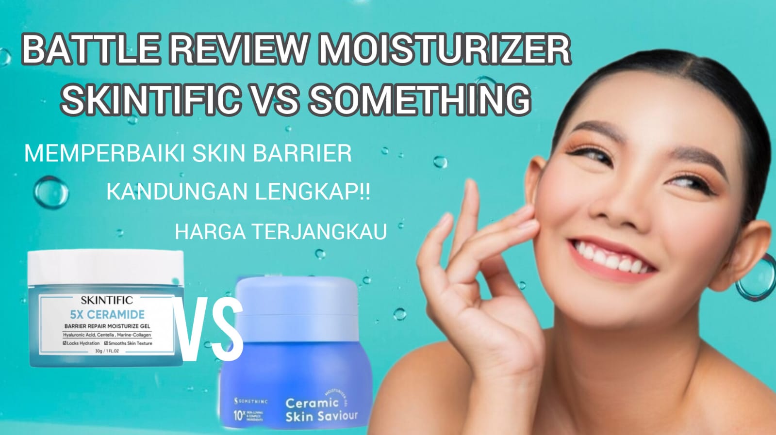Sering Dibandingkan, Ini Battle Review Moisturaizer Skintific vs Somethinc, Spesialis Masalah Skin Barrier!