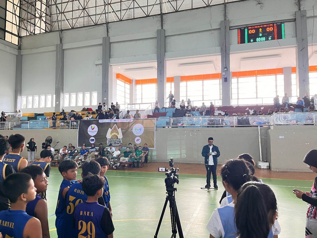 Bupati Batang Buka Nusantara Basketball Competition, Dorong Pembentukan Karakter dan Sportivitas Pelajar