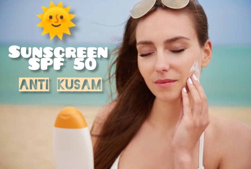 6 Sunscreen Anti Kusam untuk Usia 40 Tahunan SPF 50, Ga Bikin Pori-pori Membesar dan Berminyak di Wajah 