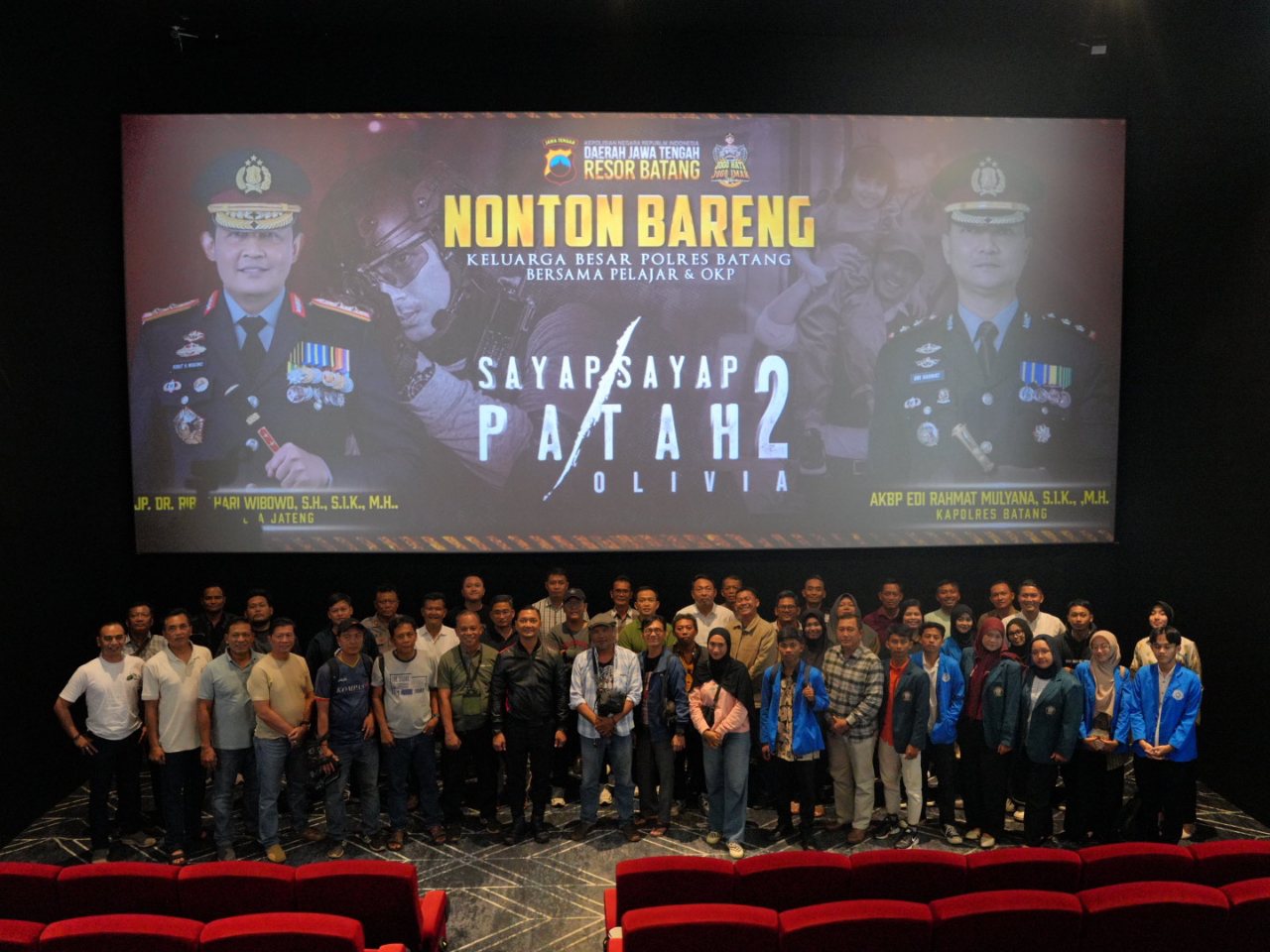 Lewat Film Sayap-Sayap Patah 2, Polres Batang Ajak Masyarakat Refleksi Tugas Berat Anggota Polri