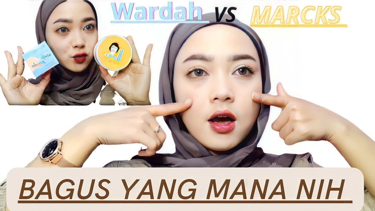 Perbandingan Bedak Jadul! Battle Review Bedak Tabur Marcks vs Wardah, Mana yang Paling Bagus?