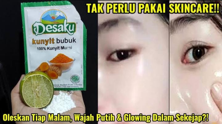 Begini Cara Memutihkan Wajah Kusam dengan Masker Bahan Dapur, Cuma Butuh 4 Langkah Agar Glowing Permanen