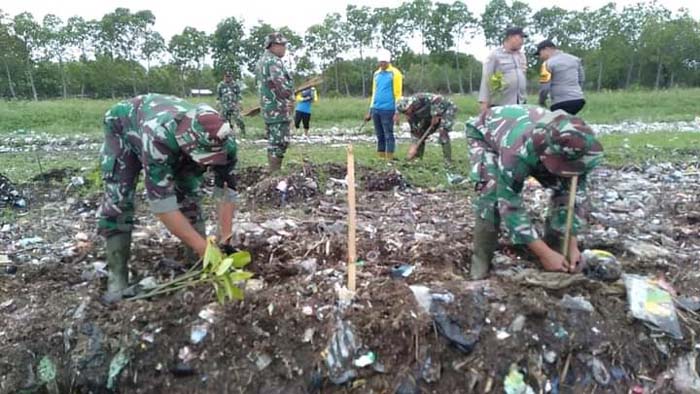 Abrasi di Kabupaten Kendal Kian Parah, Ini yang Dilakukan TNI-POLRI