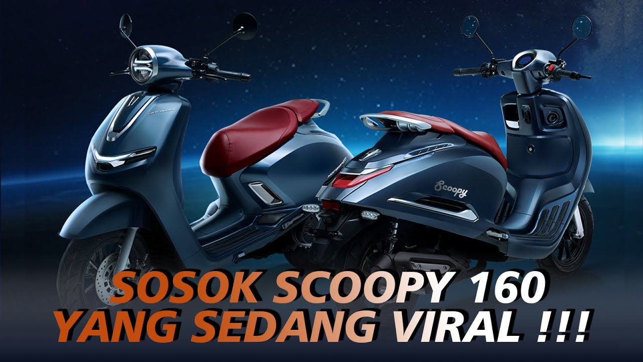 Honda Scoopy Stylo 160 2024 Siap Menjadi Idola Baru Anak Muda Tanah Air!