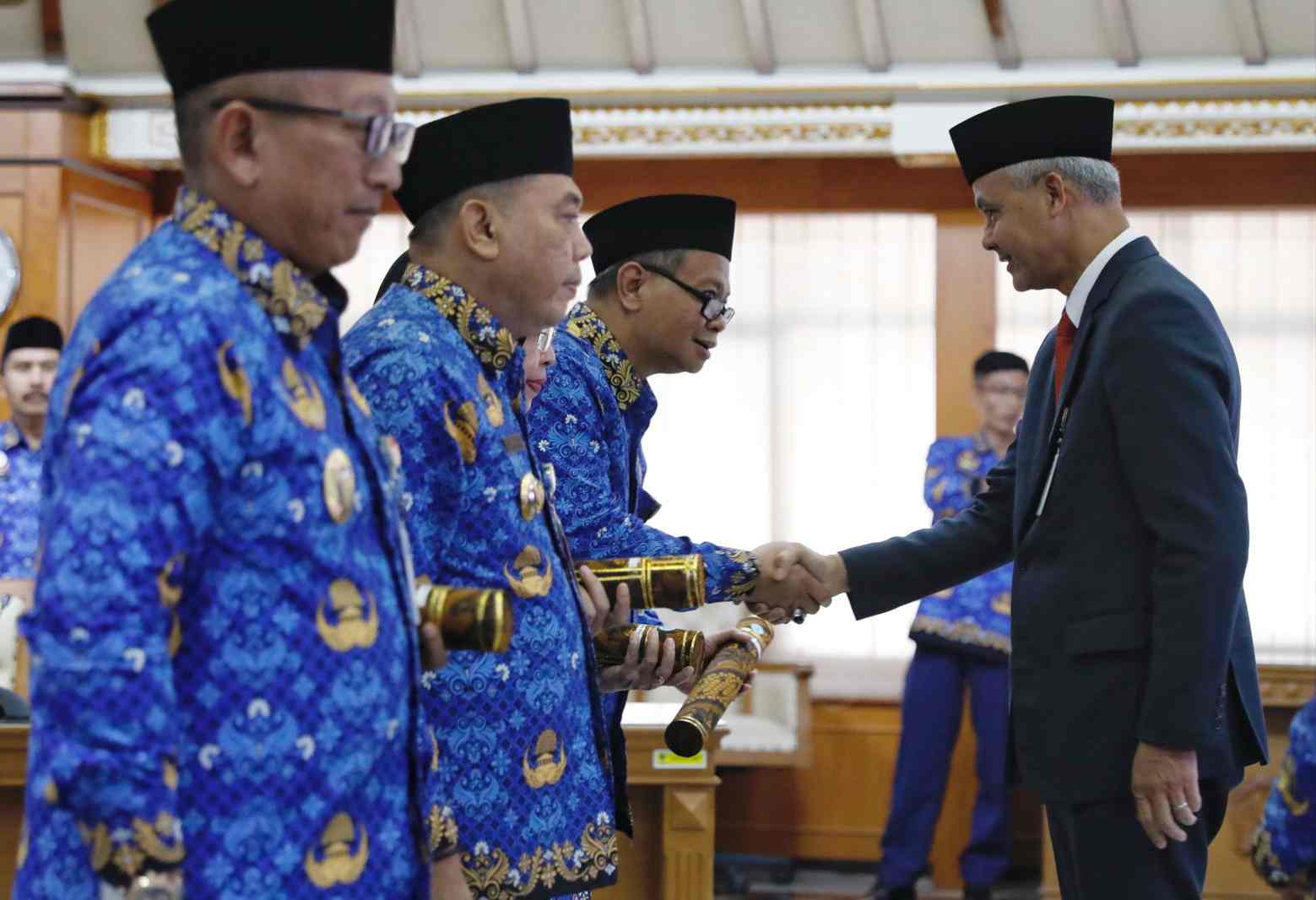 Jabatan 4 Pj Kepala Daerah di Jateng Diperpanjang, Ganjar : Jaga Integritas dan Kondusifitas Jelang Pemilu