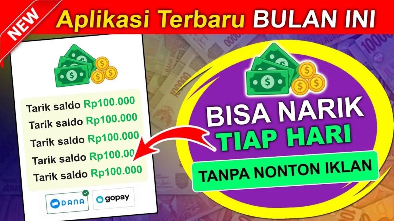 Baru Saja Rilis! Terbukti Membayar Hingga160 Ribu Dalam Sehari, Ini Link Aplikasi Penghasil Saldo Dana 2025