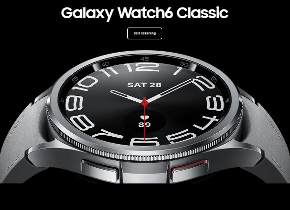 Desain Samsung Galaxy Watch 6 Classic Hadir dengan Tampilan Mewah dan Elegan, Cocok untuk Para Pebisnis Muda!