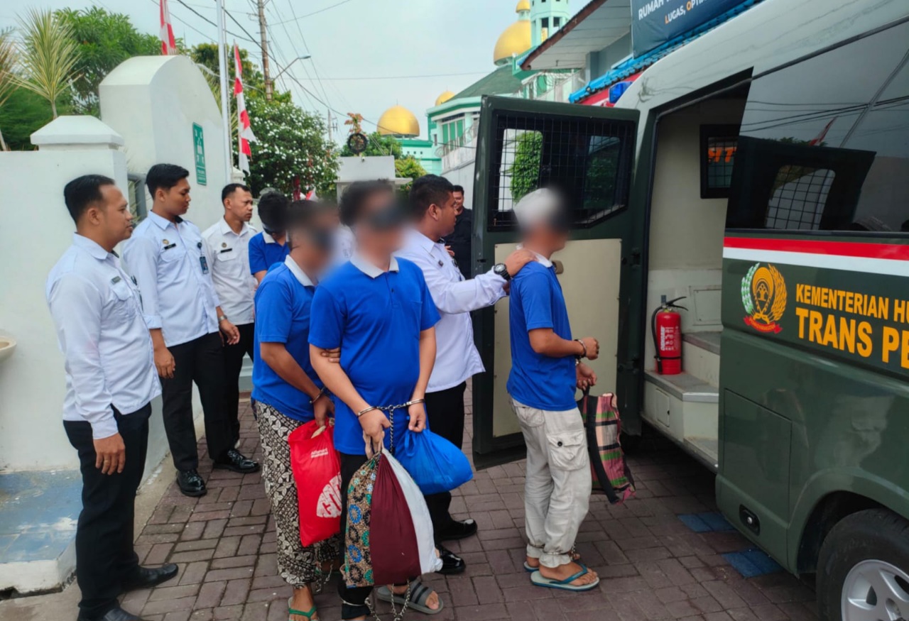 Lima WBP Rutan Pekalongan Dipindah ke Nusakambangan, Dukung Program Ketahanan Pangan Nasional