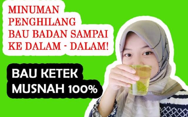 5 Minuman Penghilang Bau Badan, Gampang Bikinnya Cuma Pakai Bahan Alami Usir Bau Mulut Sekaligus