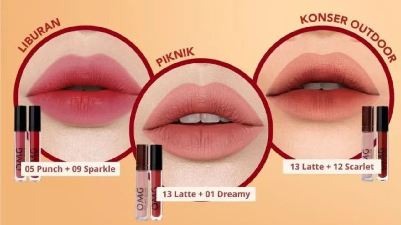 4 Rekomendasi Ombre Lipstik untuk Bibir Hitam, Riasan Auto Segar dan Cerah