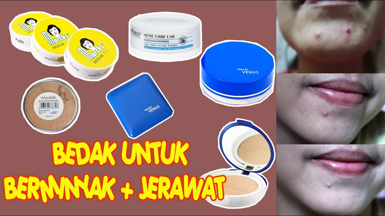 4 Merk Bedak Lokal Jadul yang Bagus untuk Wajah Berjerawat dan Berminyak Supaya Halus Seharian 