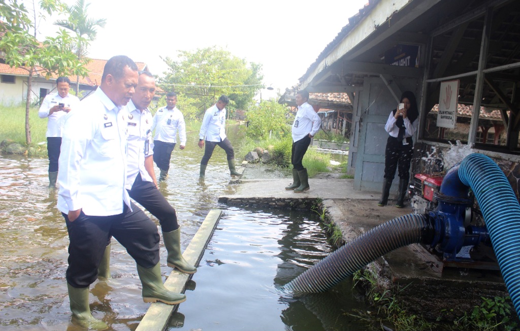 Kakanwil Ditjenpas Jateng Cek Dampak Banjir di Lapas Pekalongan, Kegiatan Kemandirian Tetap Berjalan
