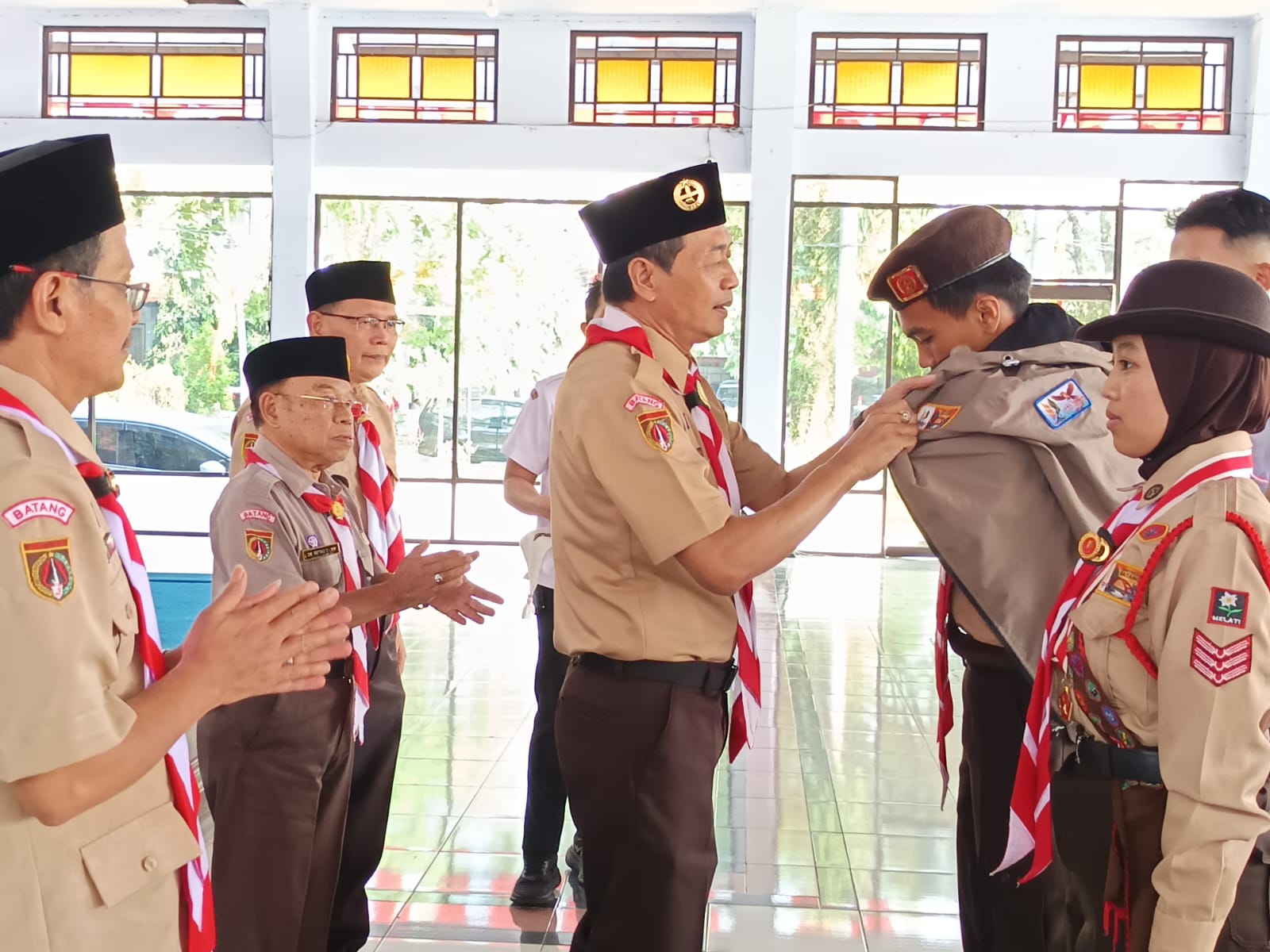 Wabup Suyono Lepas 32 Pramuka Penggalang Batang ke Jamnas
