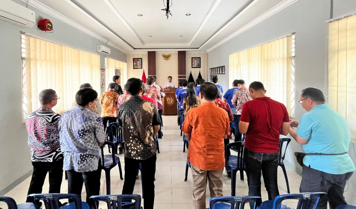 WBP Rutan Pekalongan Khusyuk Ikuti Kebaktian Paskah bersama GKI dan Gereja Mitra
