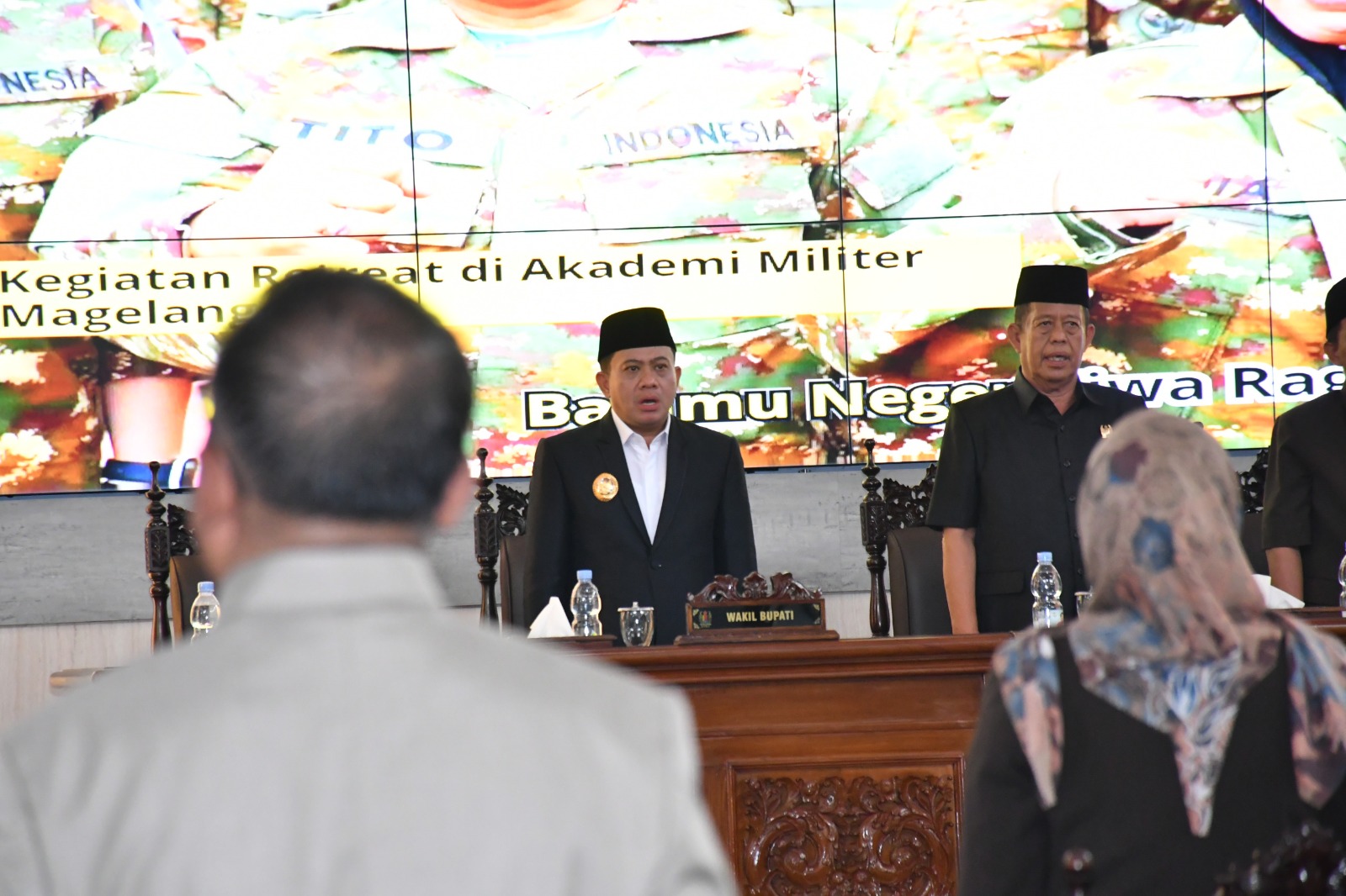 Wabup Pekalongan Sukirman Ikuti Paripurna DPRD Bahas Pandangan Umum Fraksi-fraksi Terkait Raperda APBD 2026