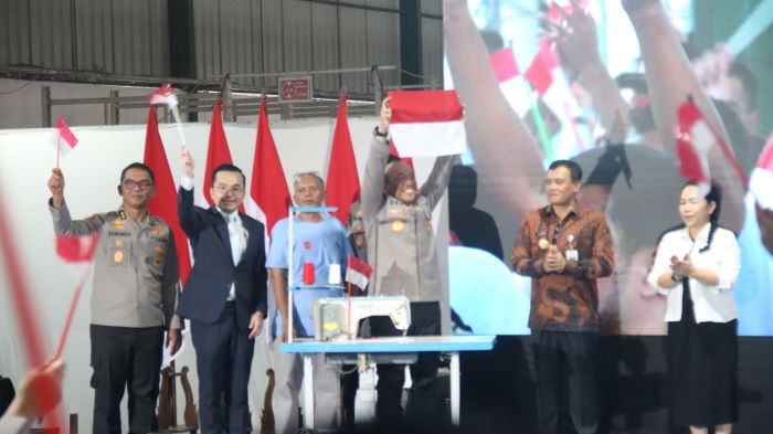 Wakapolri Hadiri Pembukaan Pabrik Garmen di Pemalang, Wong Hang Bersaudara Pulihkan Lapangan Kerja