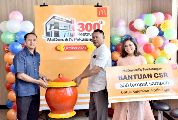 Restoran ke-300 diPekalongan,McDonald’s Indonesia Perkuat Komitmen Berikan Kontribusi Positif untuk Masyarakat