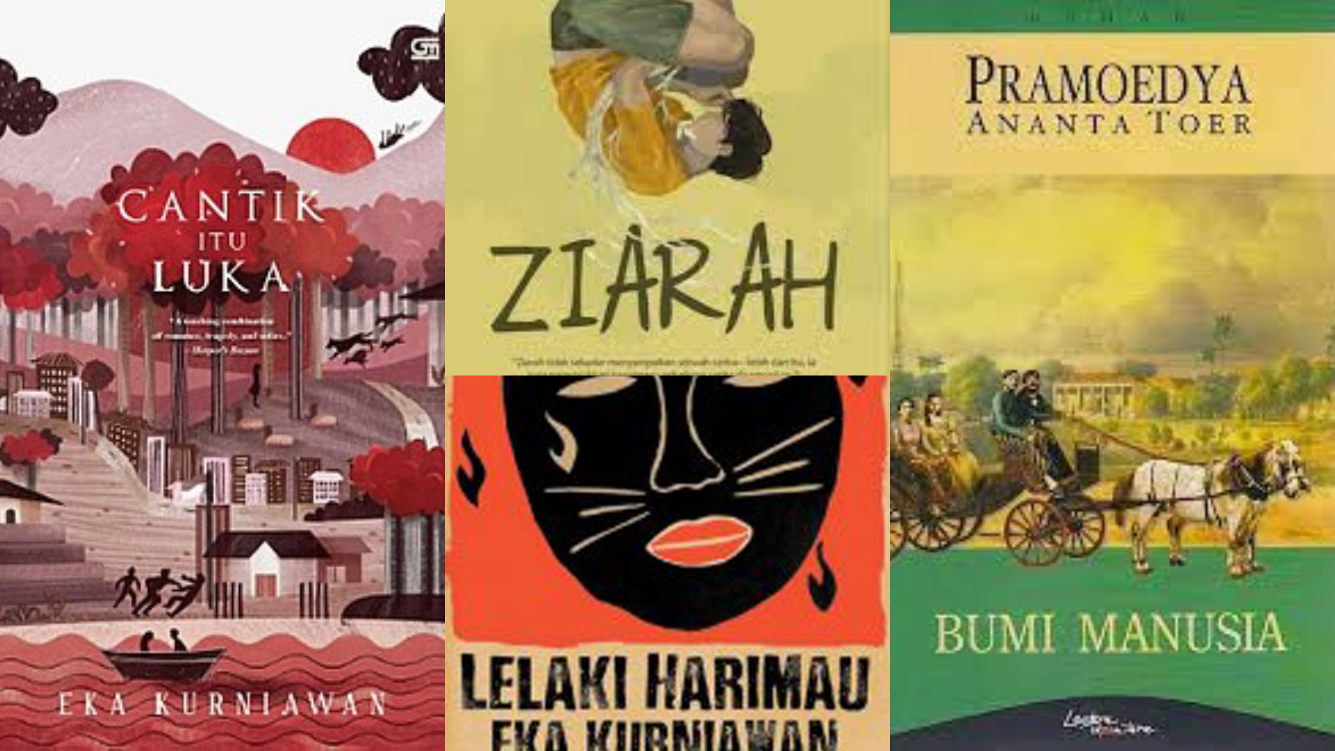 Menangkan Berbagai Penghargaan, Ini 4 Novel Terbaik Indonesia yang Wajib Ada di Rak Bukumu