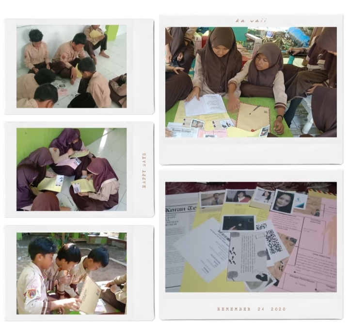 Serunya Siswa Kelas 5D MI Walisongo Kranji 02 Jadi Detektif Cilik