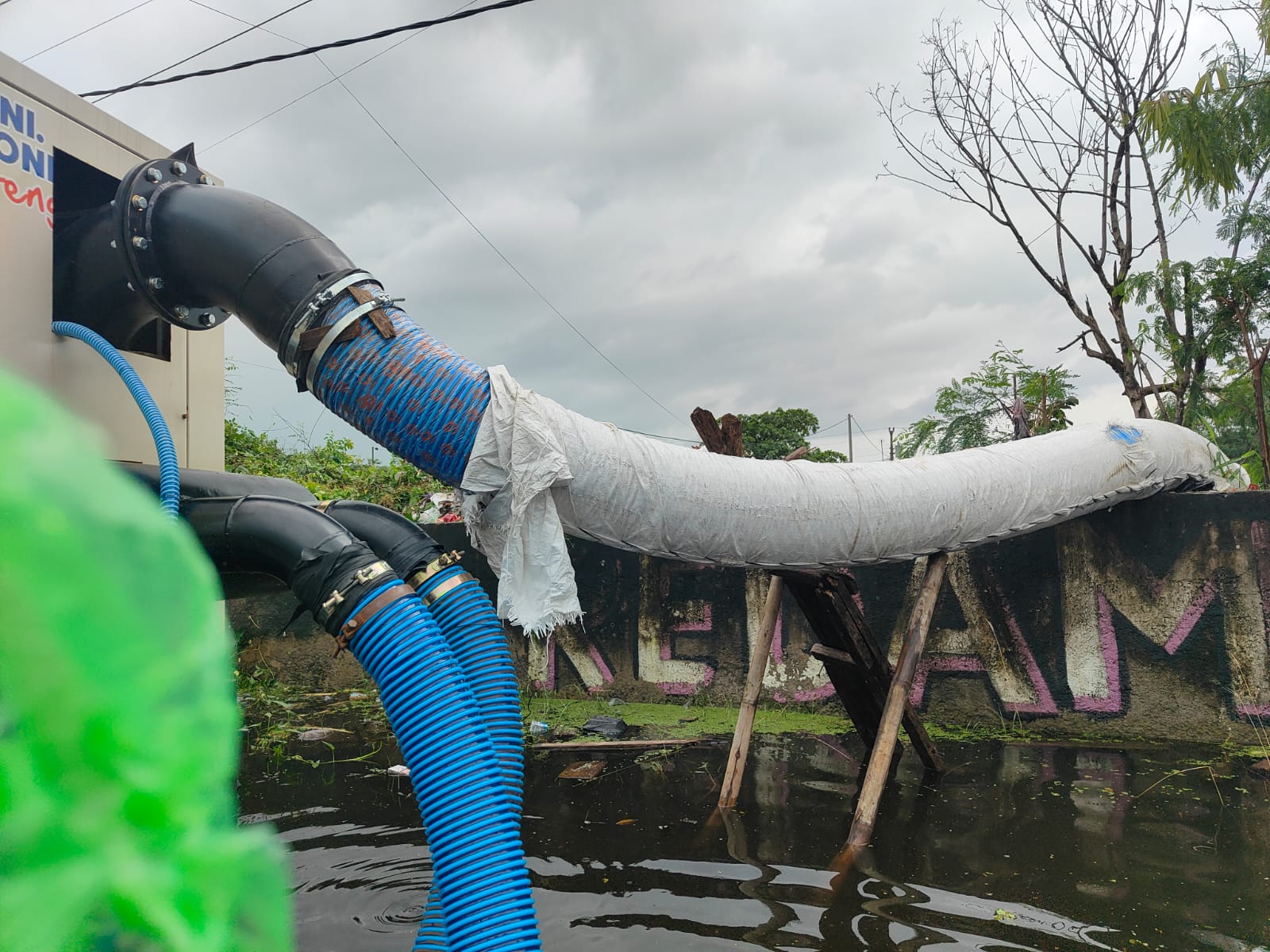4 Mobile Pump Dikerahkan, Pemkab Pekalongan Intensifkan Penanganan Banjir