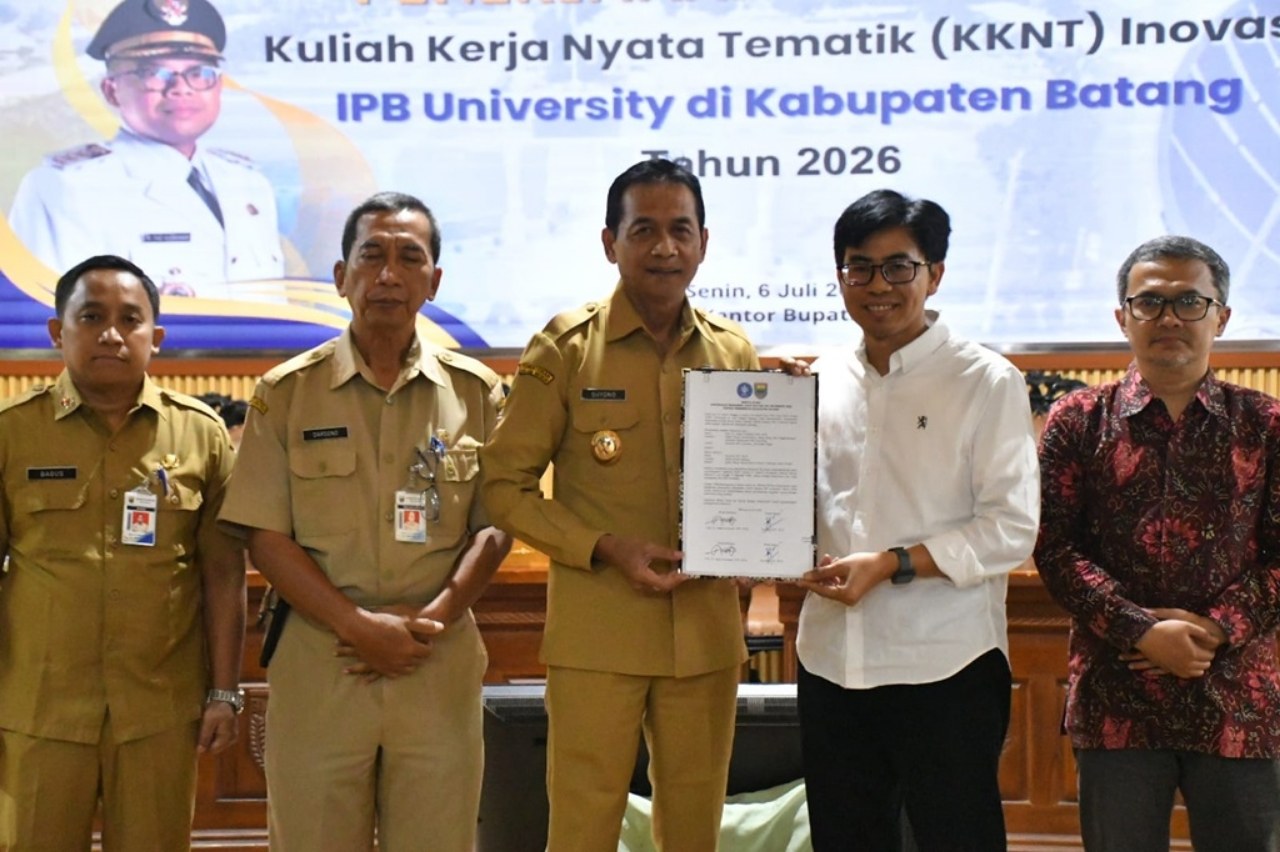Wakil Bupati: Mahasiswa KKN IPB Harus Jadi Katalisator Perubahan di Batang