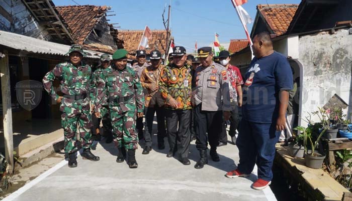 Berkat TMMD, Akses Warga di RW 02 Panjang Baru Kini Mulus