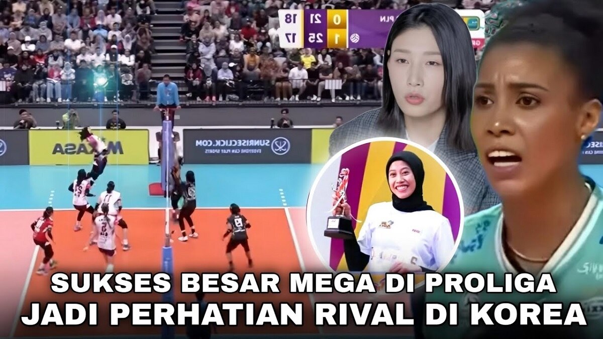 Pesan Megawati Adalah Ancaman untuk Semuanya! Inilah Reaksi Bintang V League Melihat Megawati Juara Proliga