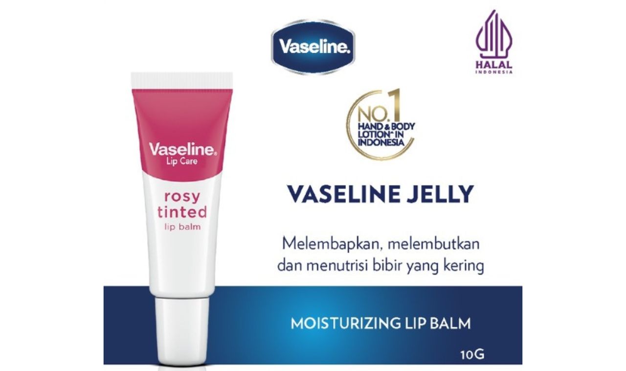 Kamu Harus Coba! Vaseline Lip Care Rose Tinted Lip Balm Harga Mulai Rp30 Ribuan Aja!