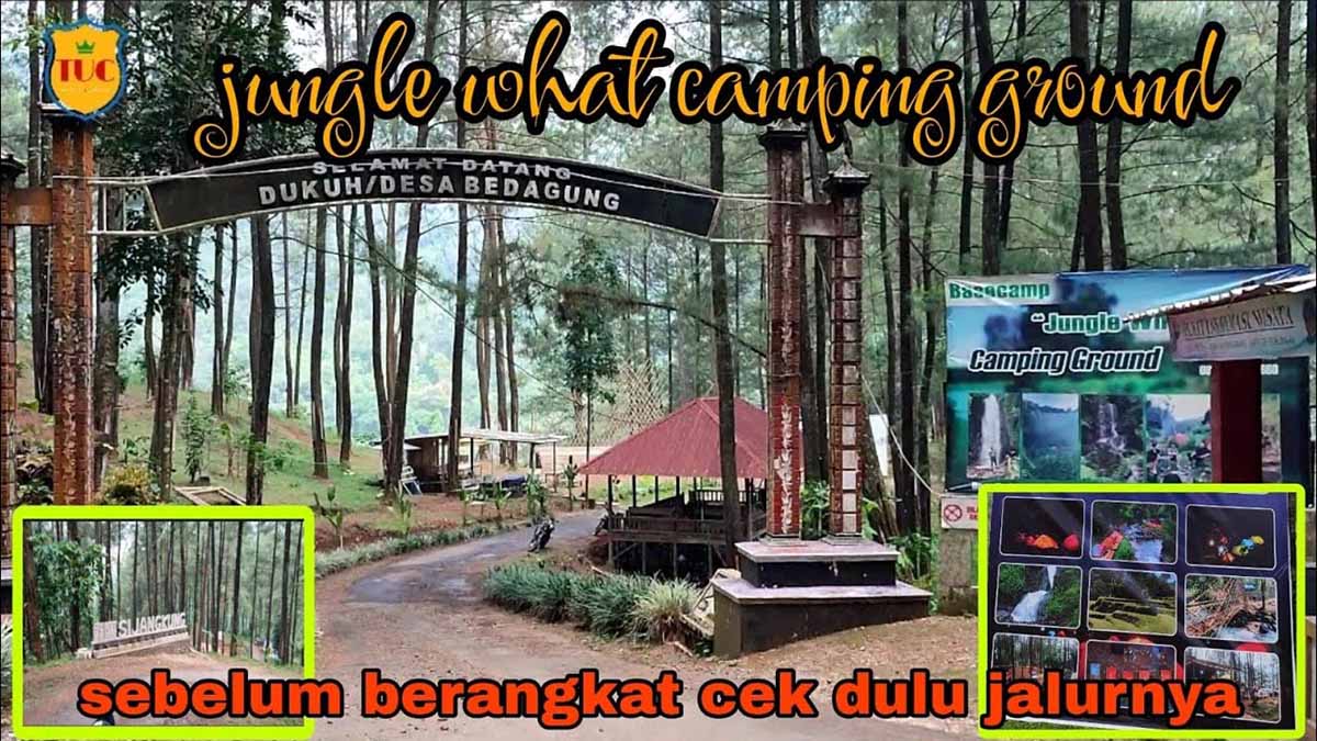 Rute dan Tracking ke Jungle What Campground: Destinasi Kemah Pinggir Sungai Terbaru di Pekalongan