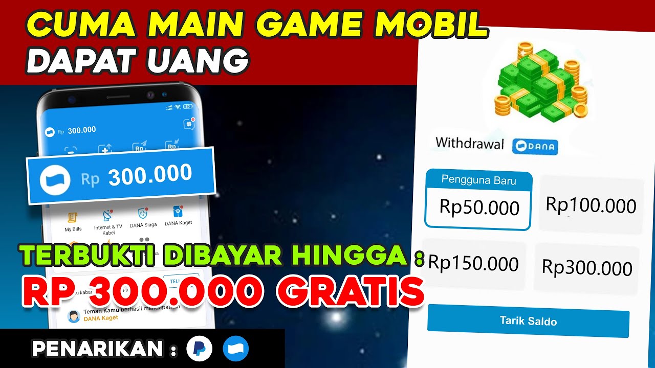 Cara Mendapatkan Saldo DANA Gratis dari Aplikasi Penghasil Uang di Internet! Cair Setiap Hari