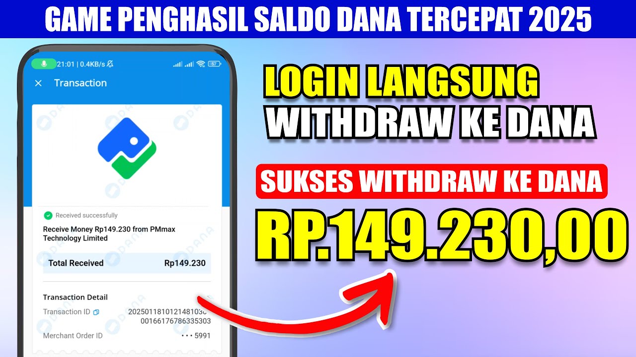 No Hoax! Game Penghasil Uang Saldo Dana Terbukti Membayar 2025 ini Langsung Cair Dalam Hitungan Detik