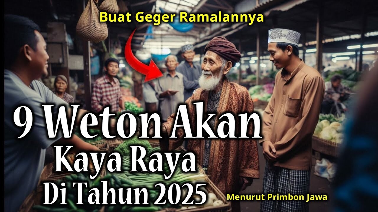 SIAP-SIAP HIDUP SENANG! Inilah 9 Weton Kelahiran yang Diprediksi Bakal Kaya di Tahun 2025