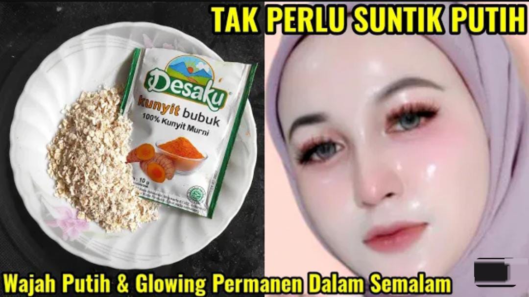 Begini 2 Cara Menggunakan Bubuk Kunyit Desaku untuk Masker Wajah Alami, Basmi Flek Hitam dan Memutihkan Wajah